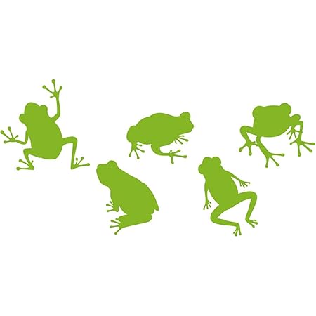 Amazon Co Jp Wallstyle ウォールステッカー カエル 100mm 0mm Ws 142 ピスタチオ Diy 工具 ガーデン