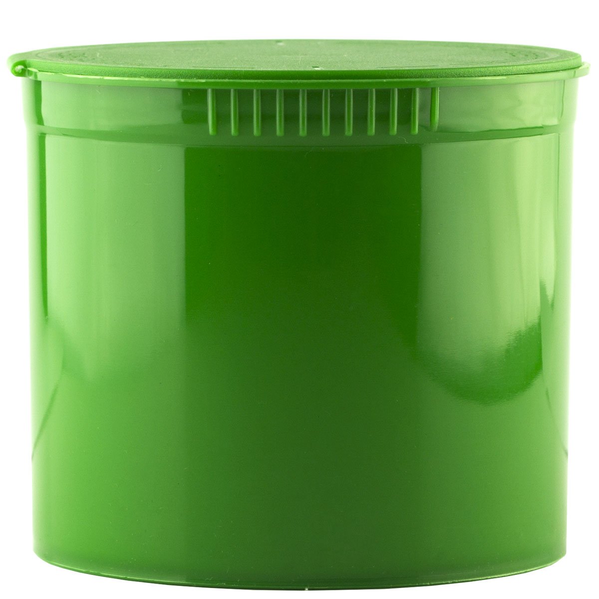 Dragon Chewer Child Resistant Pop Top Bottle Packaging Containers - 1 Case (Green, 90 Dram)