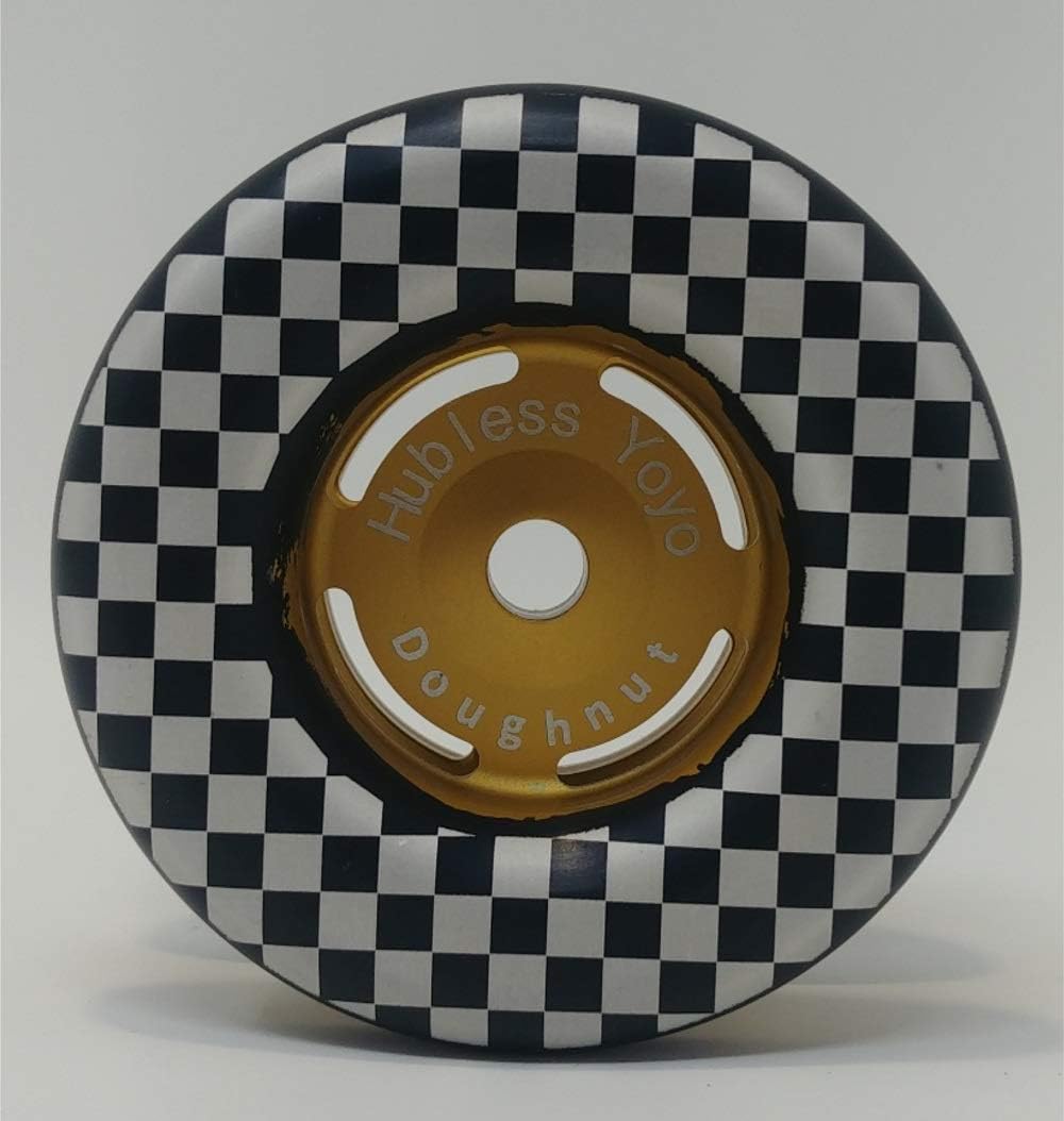 Hubless Yoyo Bite Size (Checkered Flag Glaze)