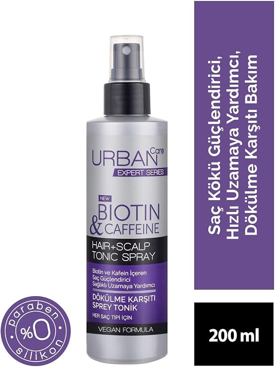 Urban Care Expert Biotin & Caffeine Shampoo and Spray Tonic