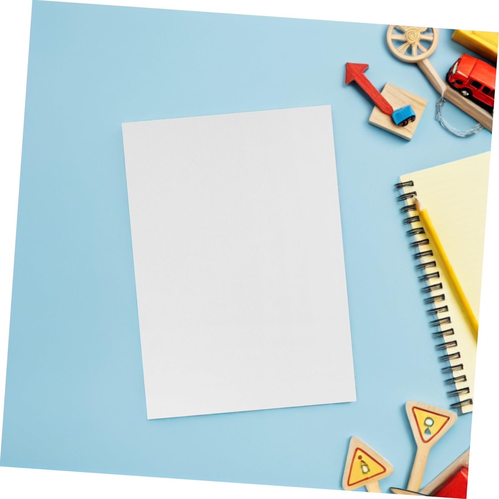 LOLIPPYY 100 Piezas Papel Acuarela Papel Dibujo Infantil Resistente para Pintura Marmoleado Manualidades y Proyectos Artísticos