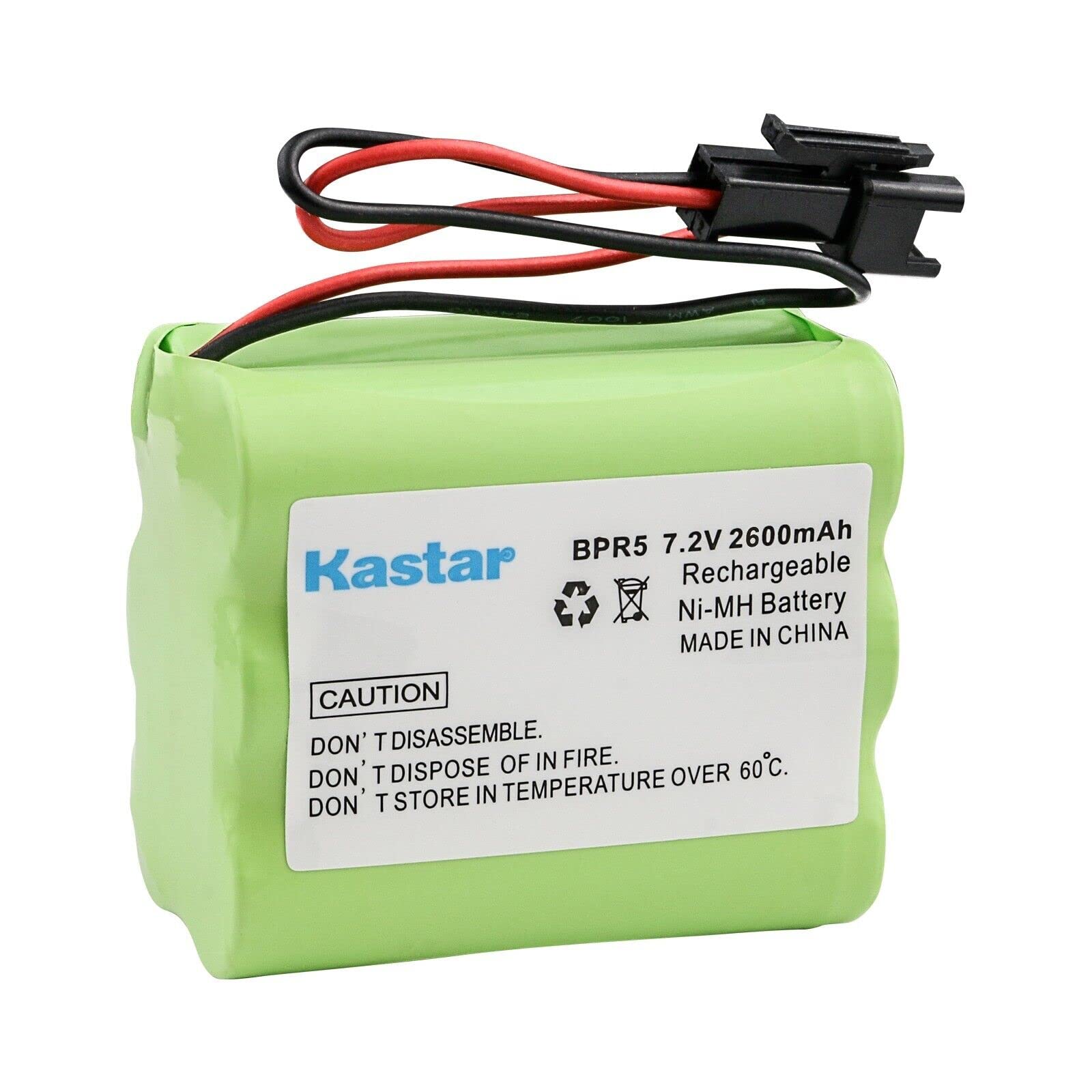 Kastar 1-Pack Ni-MH Battery 7.2V 2600mAh Replacement for Tivoli PAL iPAL Radio Audio MA-1 MA1, MA-2 MA2, MA-3 MA3