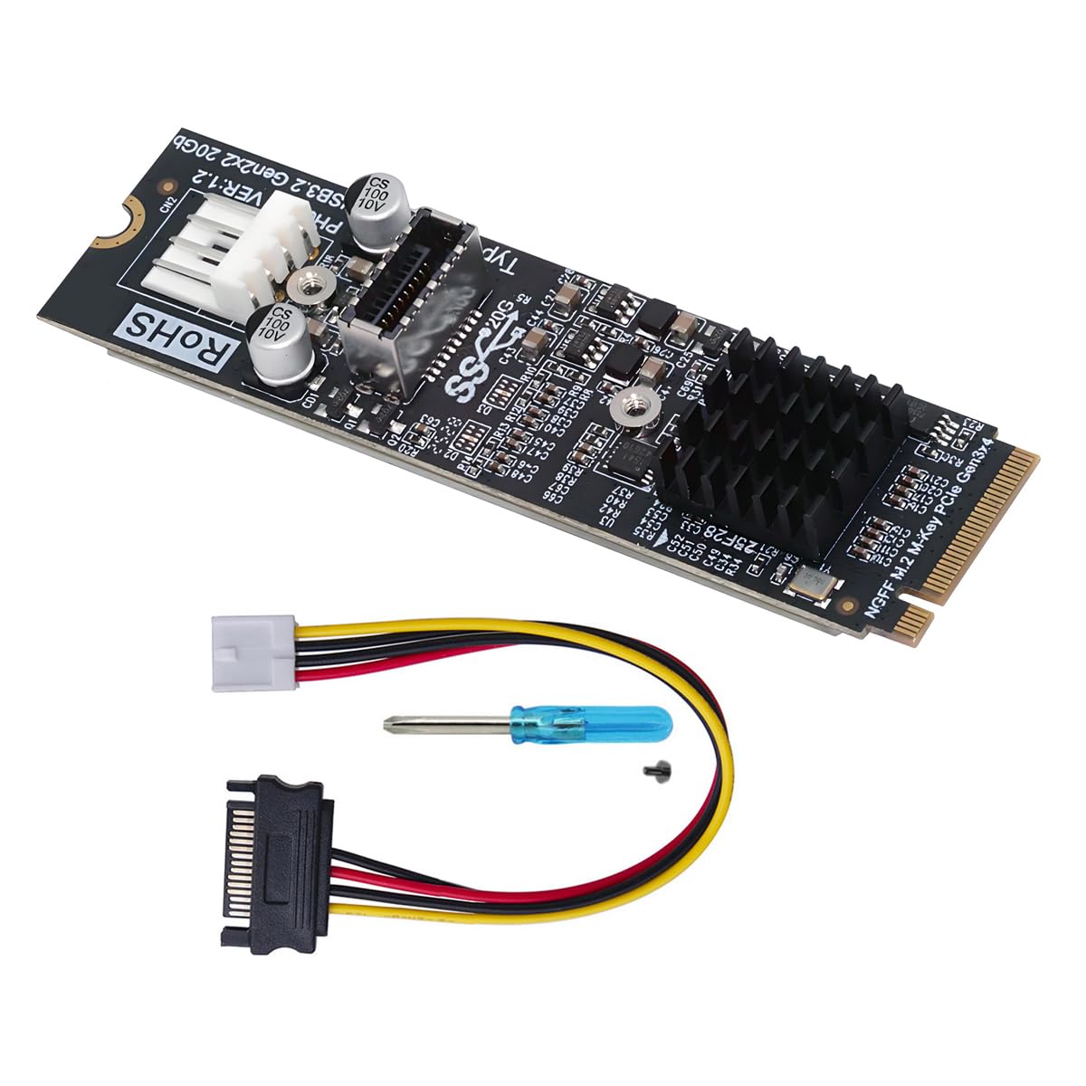 CY USB Port Card - Dual USB 3.0 Ports -4