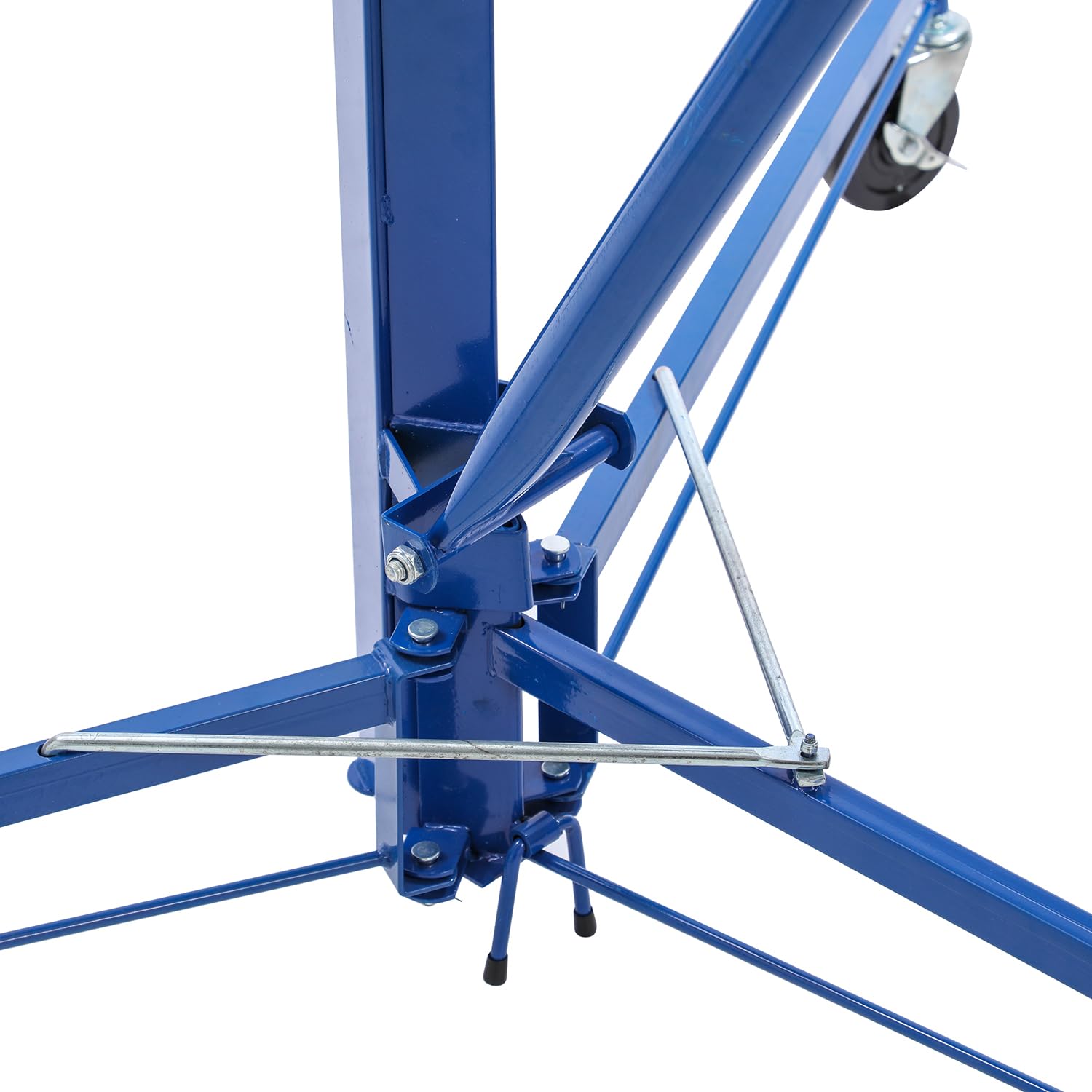 KATSU Tools Podnośnik do płyt kartonowo-gipsowych 3,4 m, udźwig 68 kg, wysokość podnoszenia do 325 cm, składane narzędzie do podnoszenia płyt gipsowo-kartonowych z kółkami, model 181012
