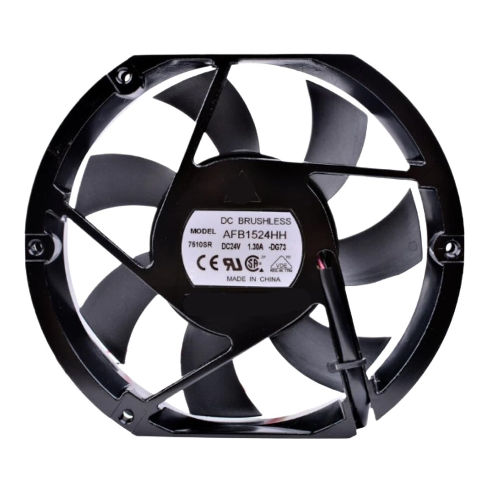 ZBWZXBDJ AFB1524HH 172x150x25mm 24V 1.30A DC Cooling Fan 4100RPM 290CFM
