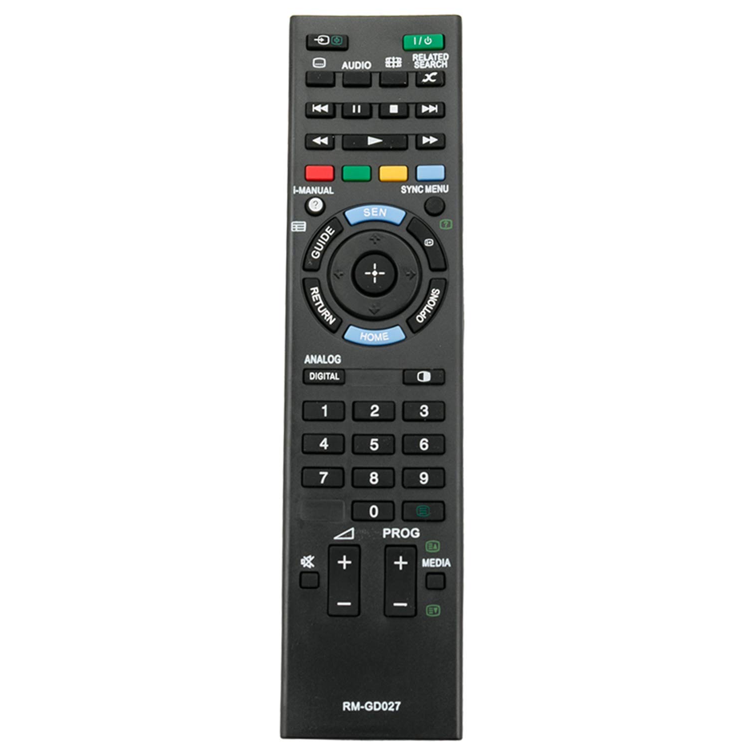VNQ Remote Compatible with Sony Tv Remote RM-GD026, Your Old Must be Same VNQ Remote Compatible with Sony Tv Remote RM-GD026, Your Old Must be Same
