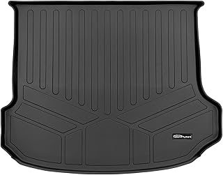 SMARTLINER All Weather Custom Fit Black Cargo Liner Behind The 2nd Row Compatible with 2022+ Jeep Grand Cherokee (Only Fits with Carpet Wheel Well)