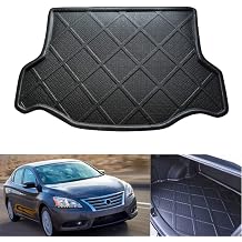 Car Mat Car Boot Liner Cargo Liner Cargo Mat Cargo Cover Trunk Mat Trunk Liner Tray Compatible for Nissan Sentra 2013 2014 2015 2016 2017 2018 2019 2020 2021 2022 2023 2024 2025 2026 2027