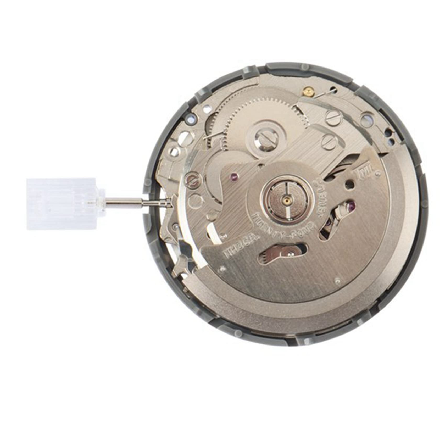 2X NH36 Anglais Date Semaine Automatique 3.8 O'Clock Couronne Montre Mouvement Mécanique Pièces de Rechange