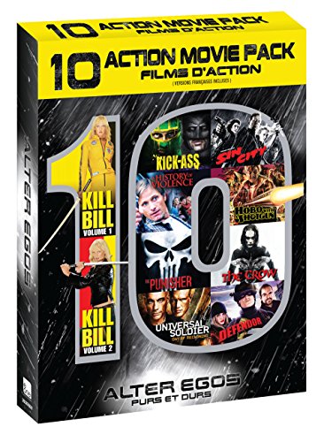 Alter Egos (Kill Bill: Volume 1 & 2 / Kick-Ass / A History of Violence / The Punisher / Universal Soldier: Day of Reckoning / Sin City / Hobo With A Shotgun / The Crow / Defendor)