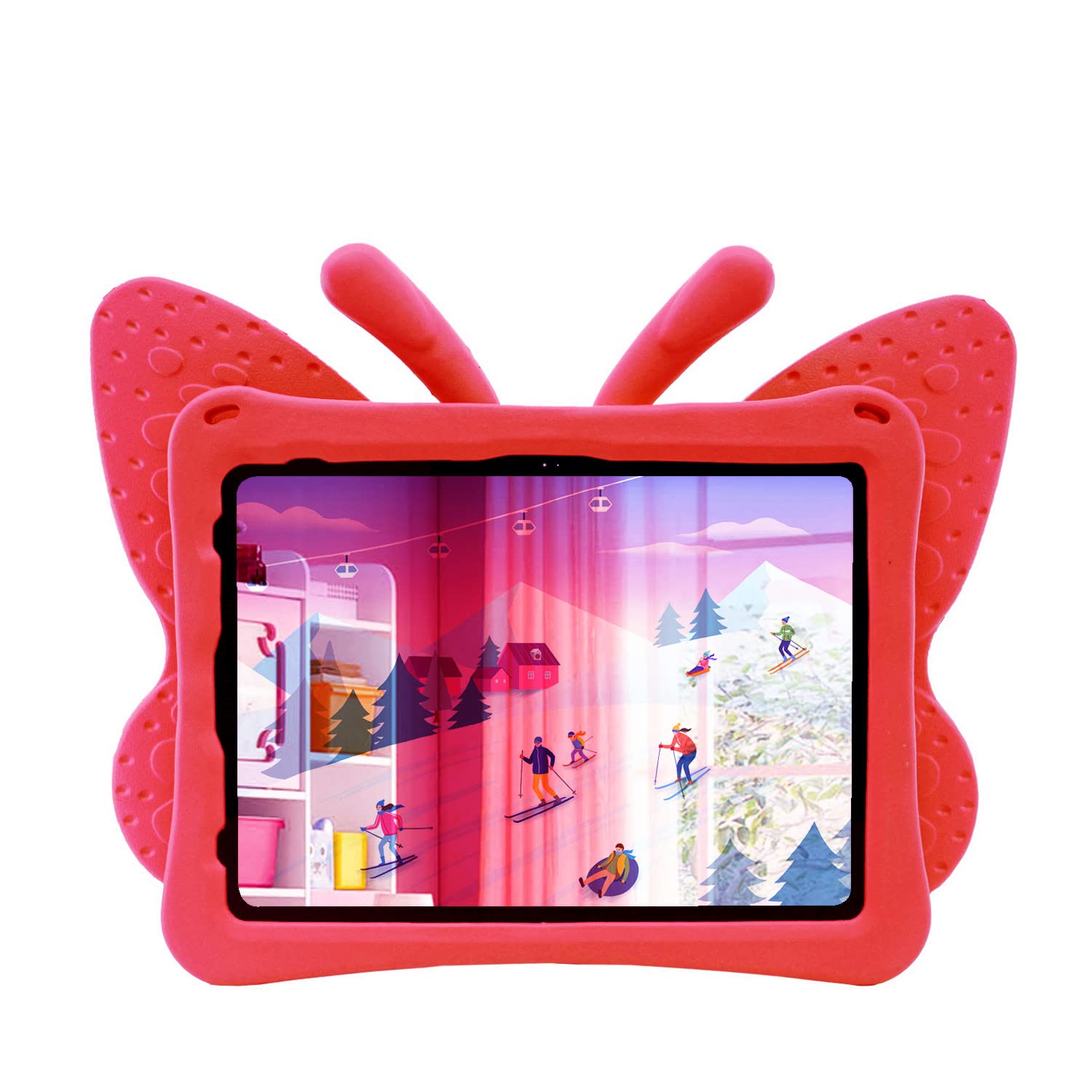 Amazon.co.jp: 子供 蝶々2022 iPad 10 ケース シリコン 耐衝撃 可愛い
