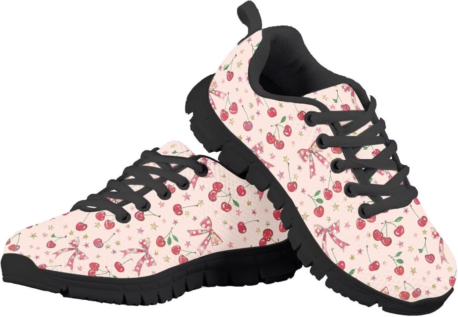 Funnydude Funny Print Girl's Walking Shoes Kid Casual Tennis Shoes Comfortable Footwear