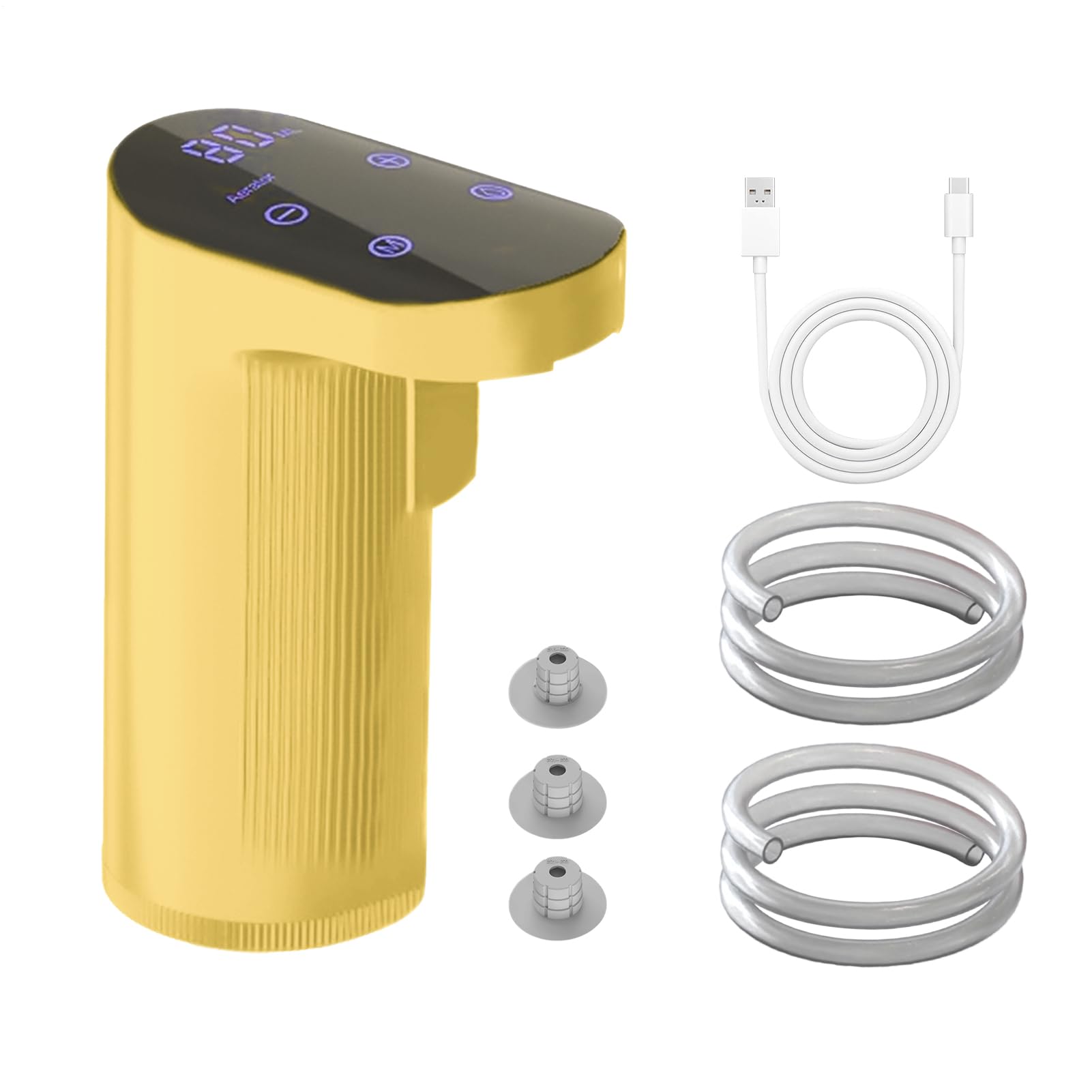 Smart Wine Bec verseur – Distributeur de vin électrique USB pour servir de | l'alcool | ABS et acier inoxydable avec construction, pompe de contrôle de débit, vins, cocktails, spiritueux pour dîners