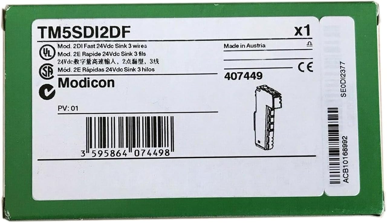 TM5SDI2DF panne d'automate résolue avec ce module neuf en boîte garanti un an