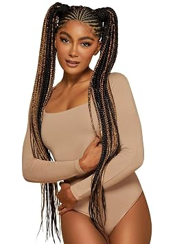 Outre X-Pression Braid - Pre Stretched Braid 52 10X (OFF BLACK 1B)