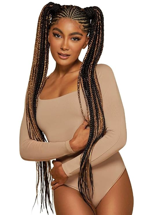 Outre X-Pression Braid - Pre Stretched Braid 52 10X (OFF BLACK 1B)