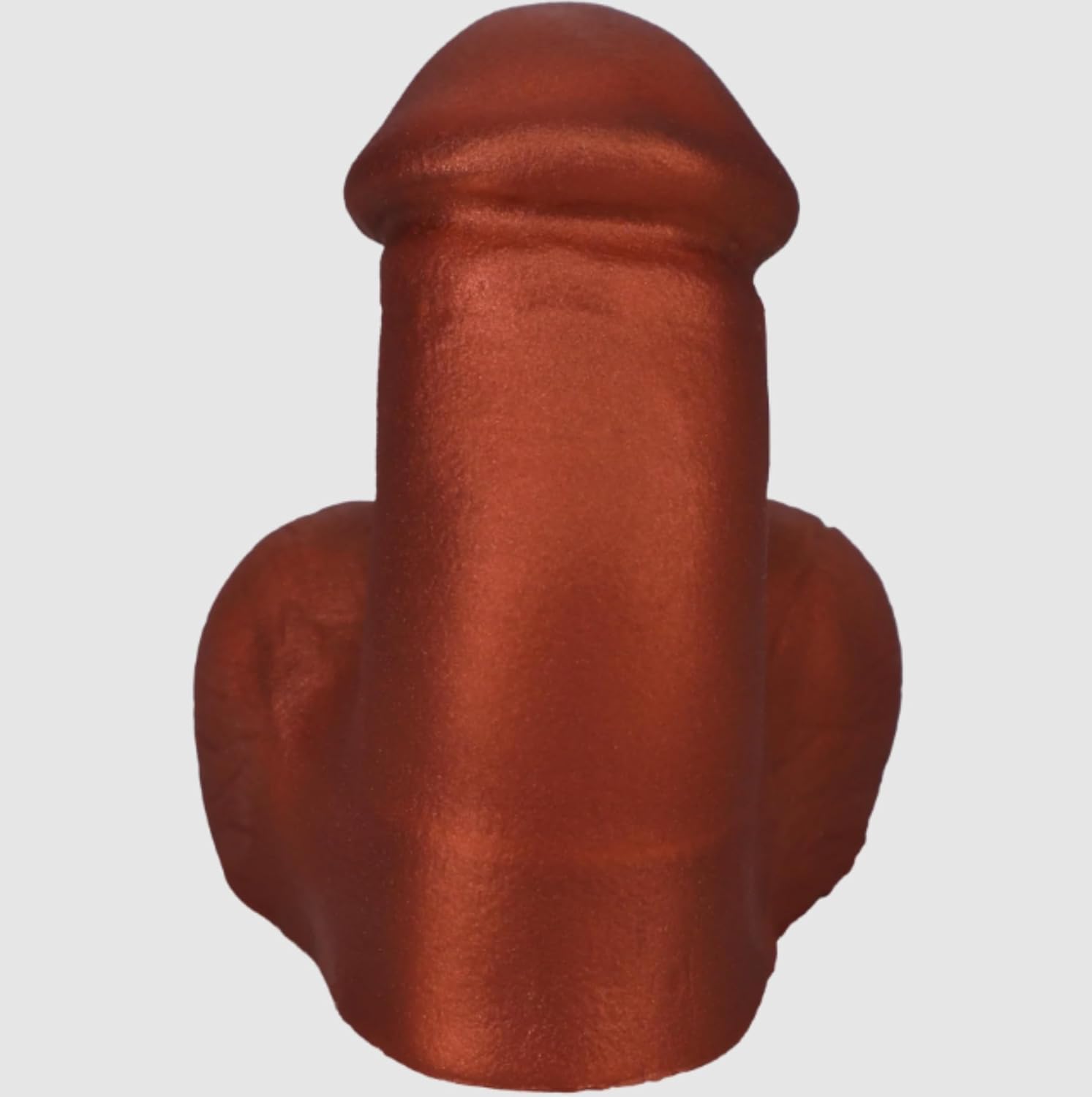 Tantus On The Go Packer - 100% Ultra-Premium Soft Silicone for Comfort and Authenticity - Realistic Bulge, Natural Feel for Trans, LGBTQ, Adult Female to Male Transgender - Copper