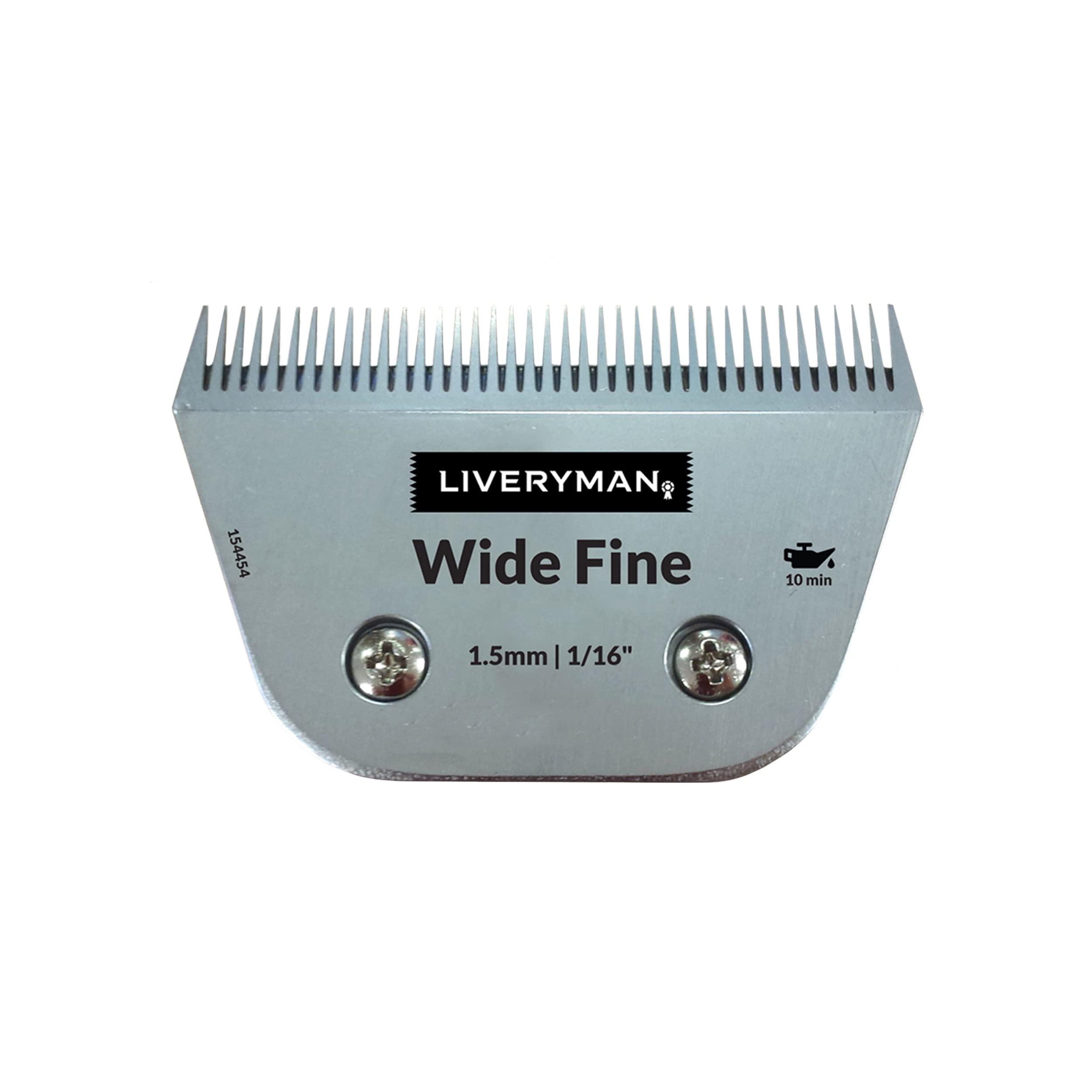 Liveryman Kare-Pro Spare Blade Wide Fine Blade 1.5 – Titanium Coated Steel Blade