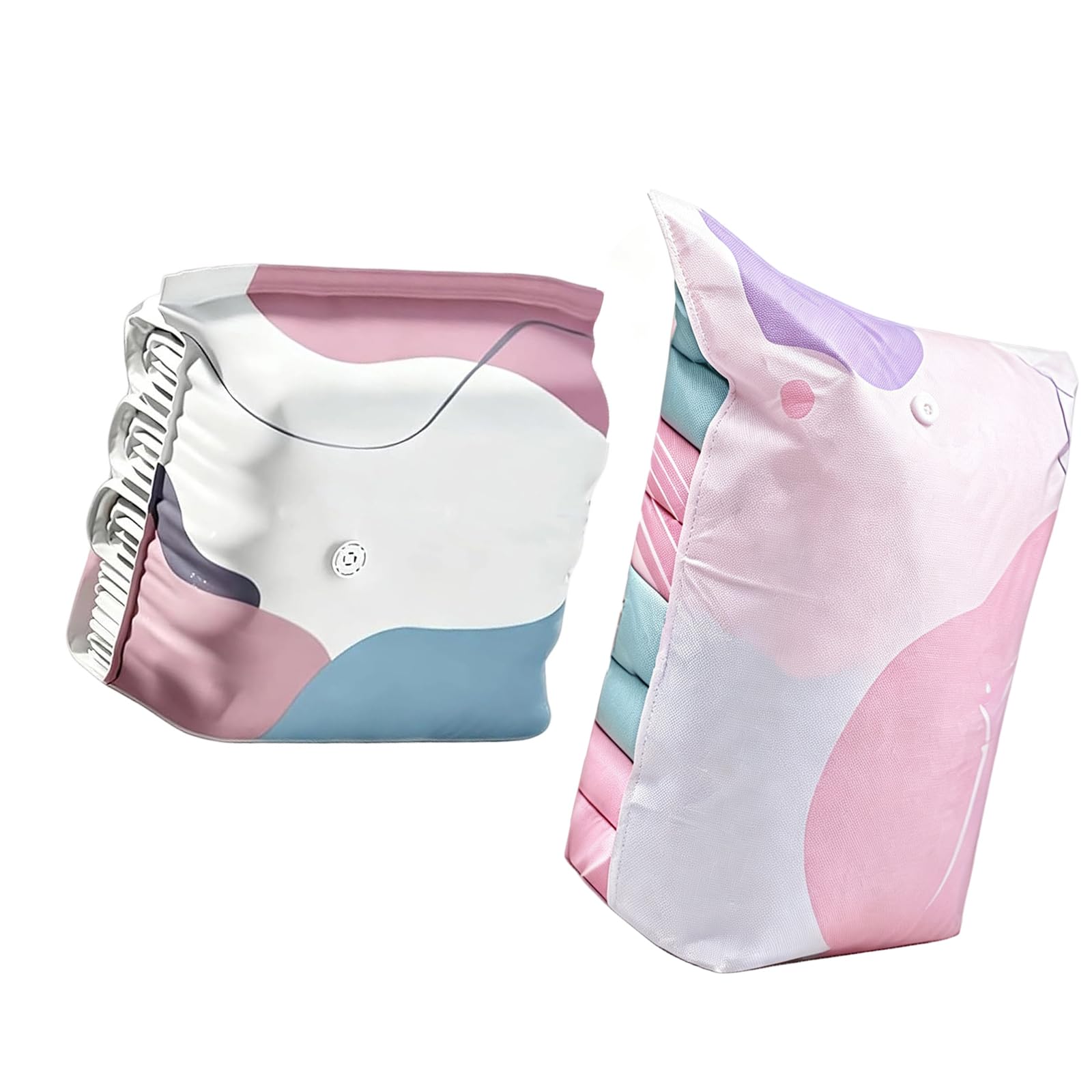 Clothing Vacuum Storage Bags for Seasonal Bedding Upright Compression Organizers for Closet Dorm Moving Travel Clothes Storage Bags