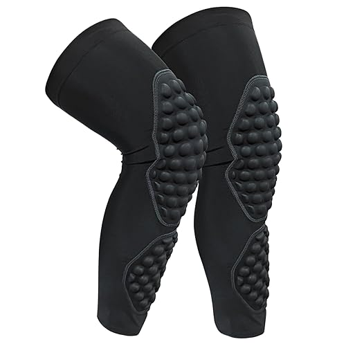 Rodilleras de voleibol para adultos, protección de compresión para piernas para jóvenes y adultos, deportes, fútbol, baloncesto y correr (talla M,