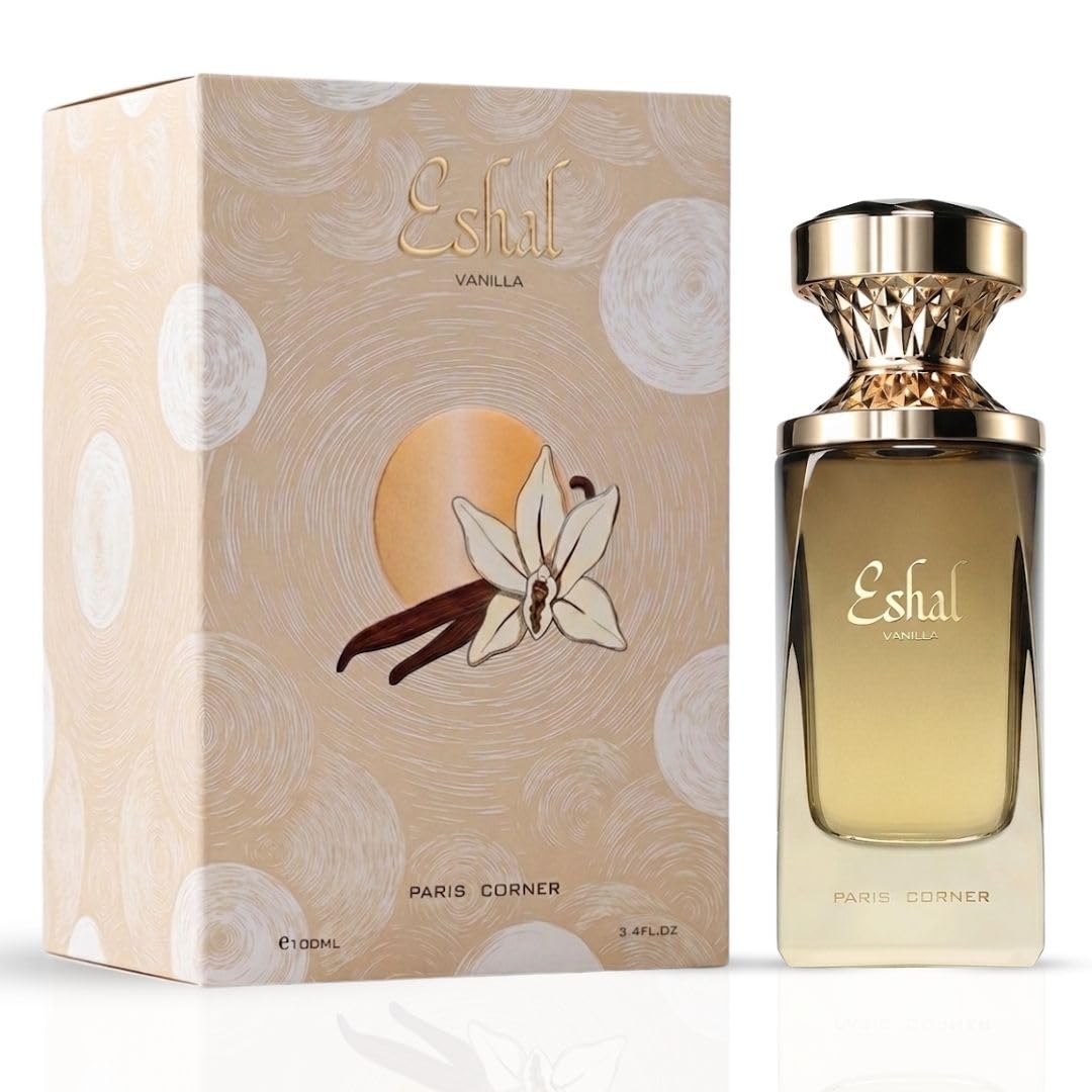 Amazon.com: Paris Corner Eshal Vanilla Eau de Parfum Spray 100ml