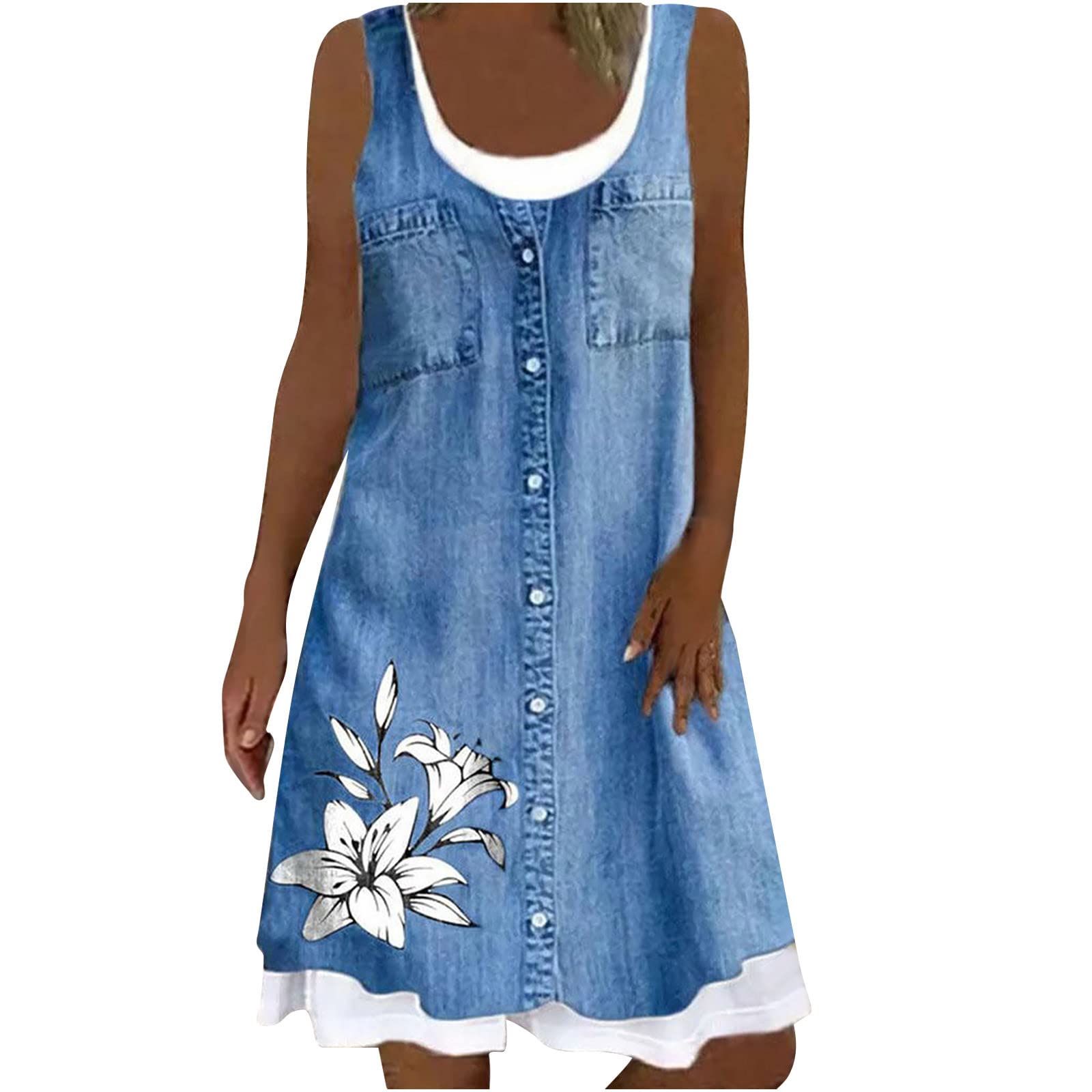 Sexy Dresses For Women Party Club Night Denim Dresses Uk