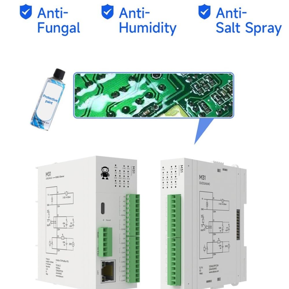 4DI+4AI+4DO Modulo I/O remoto distribuito Acquisizione analogica Interruttore M31-AAAX4440G Modulo host Giunzione gratuita PNP NPN