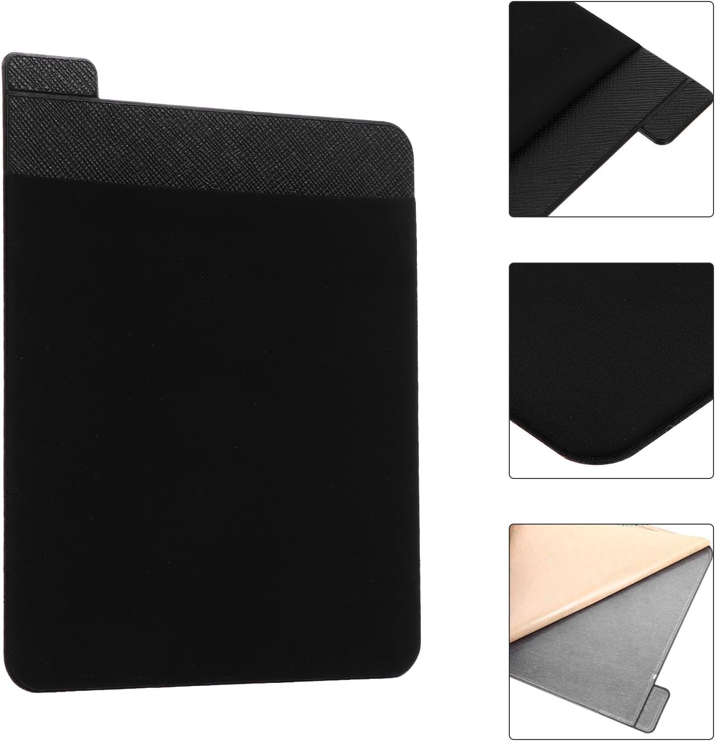 Ipetboom Elastic Stretch Fabric Storage Bag for Tablet and Laptop Accessories, Mouse and Headset Organizer Pouch, Black Sleeve for Computer Supplies and External Hard Drive Carrying Case