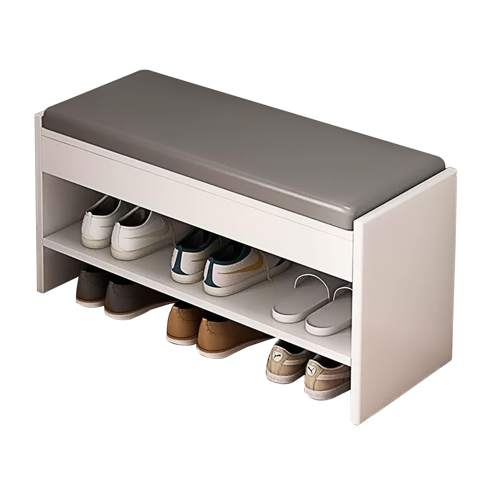 Meuble à chaussures pour entrée avec banc d'assise pour la maison