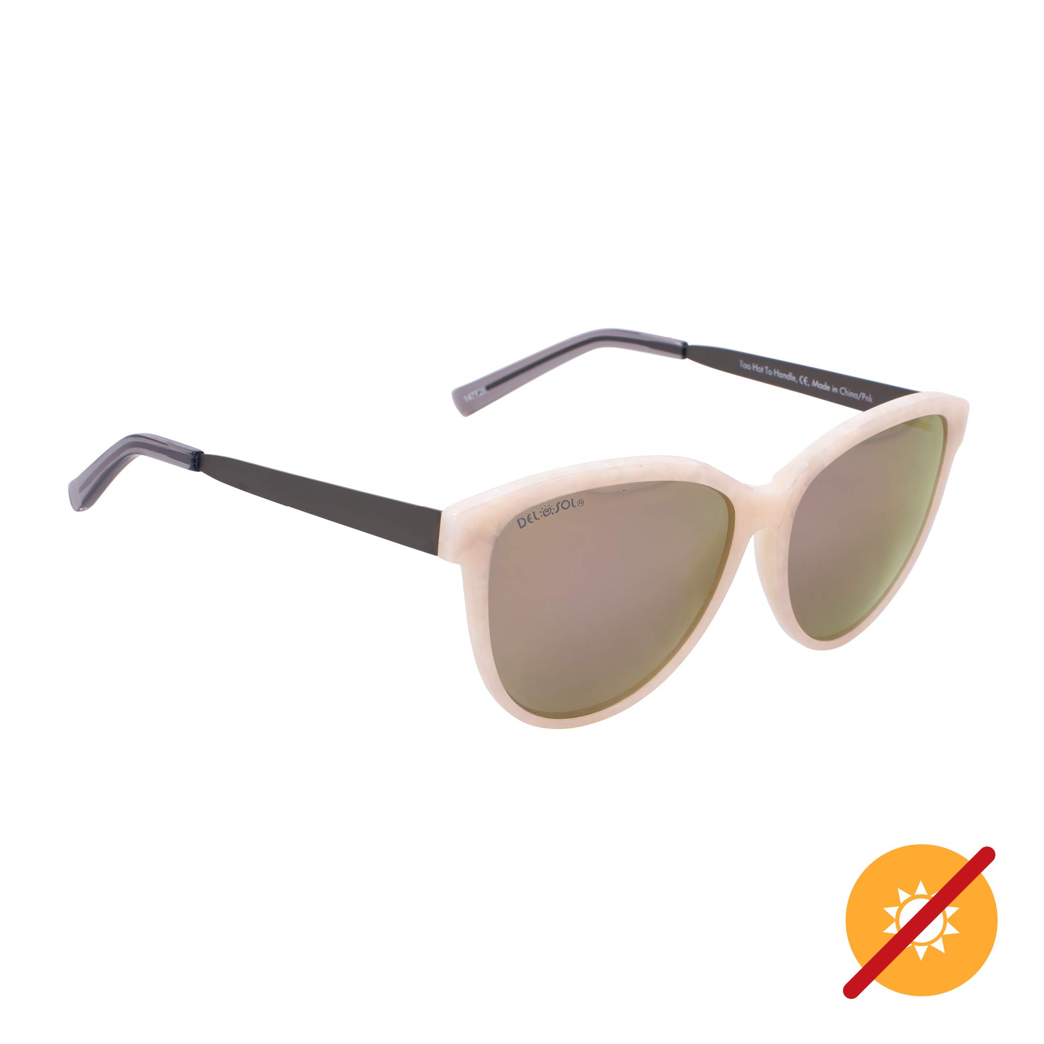 Solize Too Hot to Handle - Pearl to Pink by DelSol for Unisex - 1 Pc Sunglasses DelSol-Solize-My-Sharona-for-  main image 4