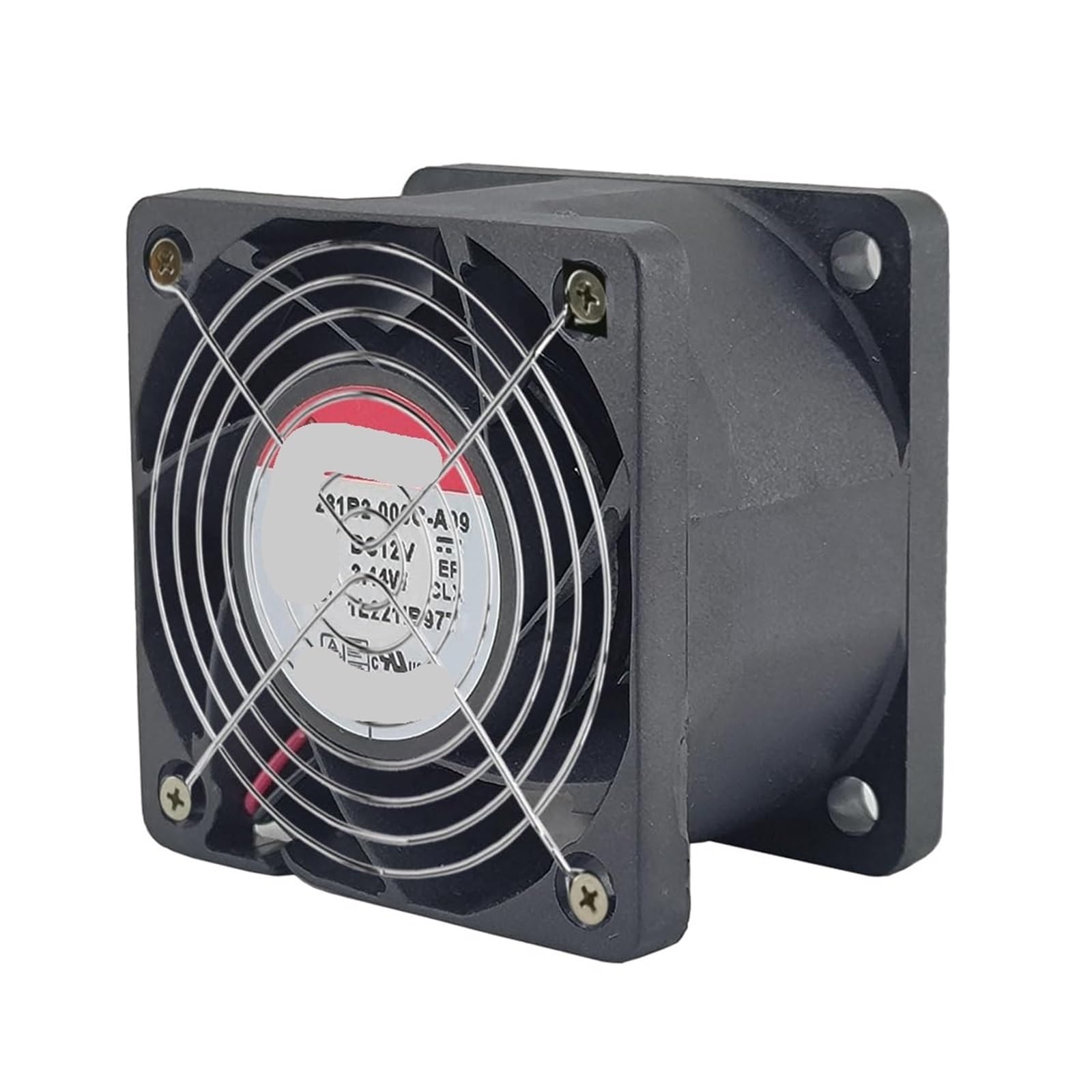OSHZIKJII 4cm PF40281B2-000C-A99 3.44W 12V 0.25A 4028 Axial flow cooling fan(Fan metal mesh set)