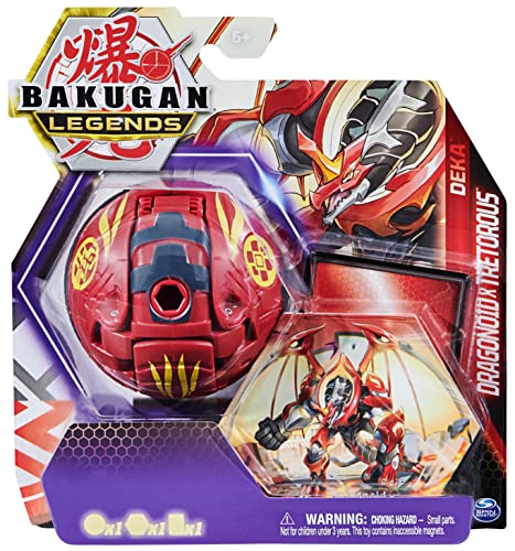 COLLEZIONALI TUTTI: fai salire di livello le tue battaglie con le nuovissime action figure Deka Bakugan. Prova questi potenti Bakugan mentre questi giocattoli a sorpresa assumono nuove forme e trasformazioni