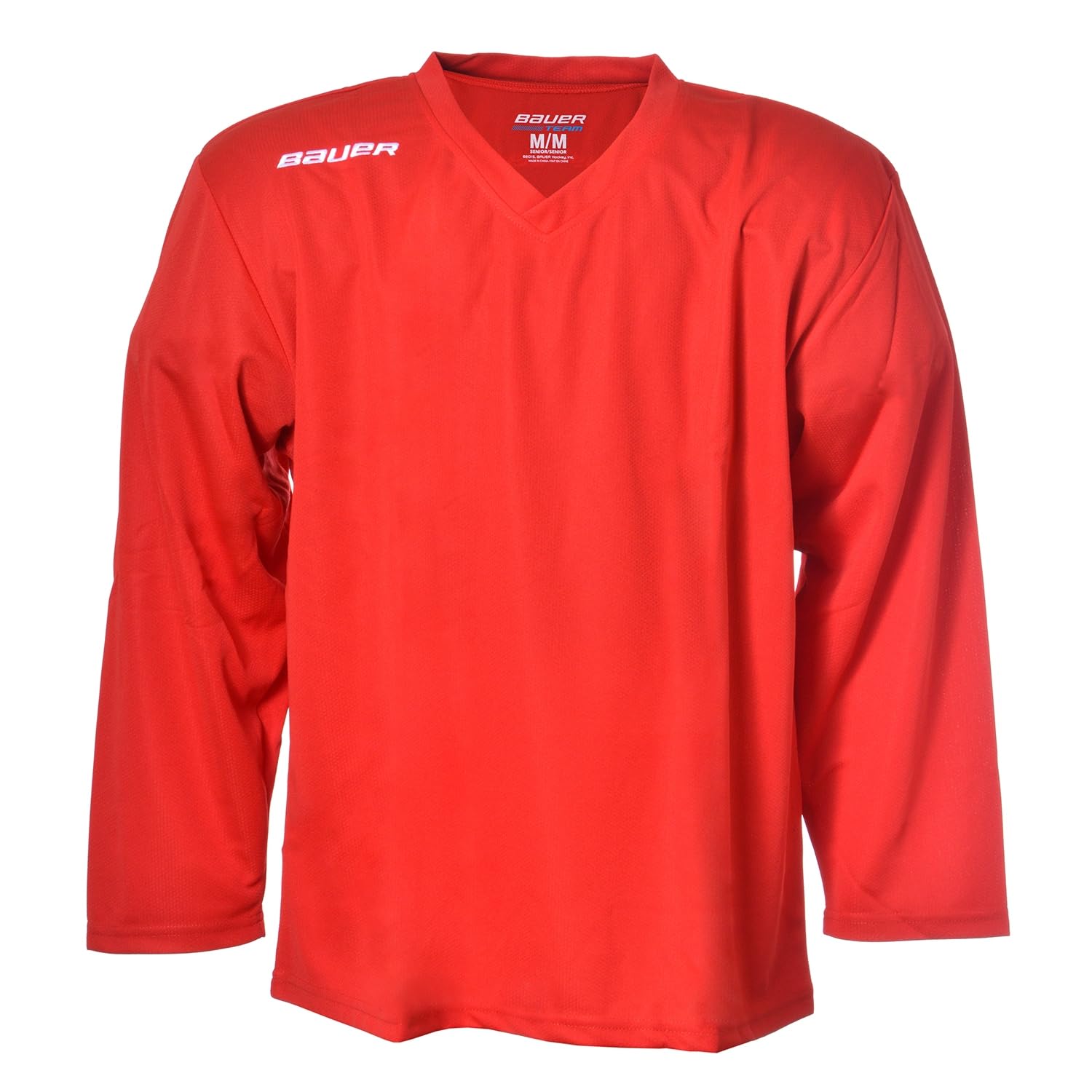 Bauer Men's Red Ice Hockey S17 Flex Practice Training Jersey Shirt Senior (, Xl)
