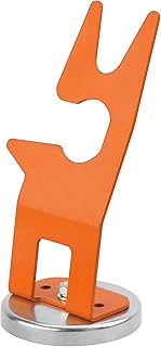 Flameweld TIG Welding Torch Holder - MIG Welding Gun Holder With Strong Magnet Base for TIG Plasma Torch, 5.7inch Orange