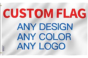 Customize Your Outdoor Space with ANLEY's Double-Sided Custom Flag 3x5 Ft