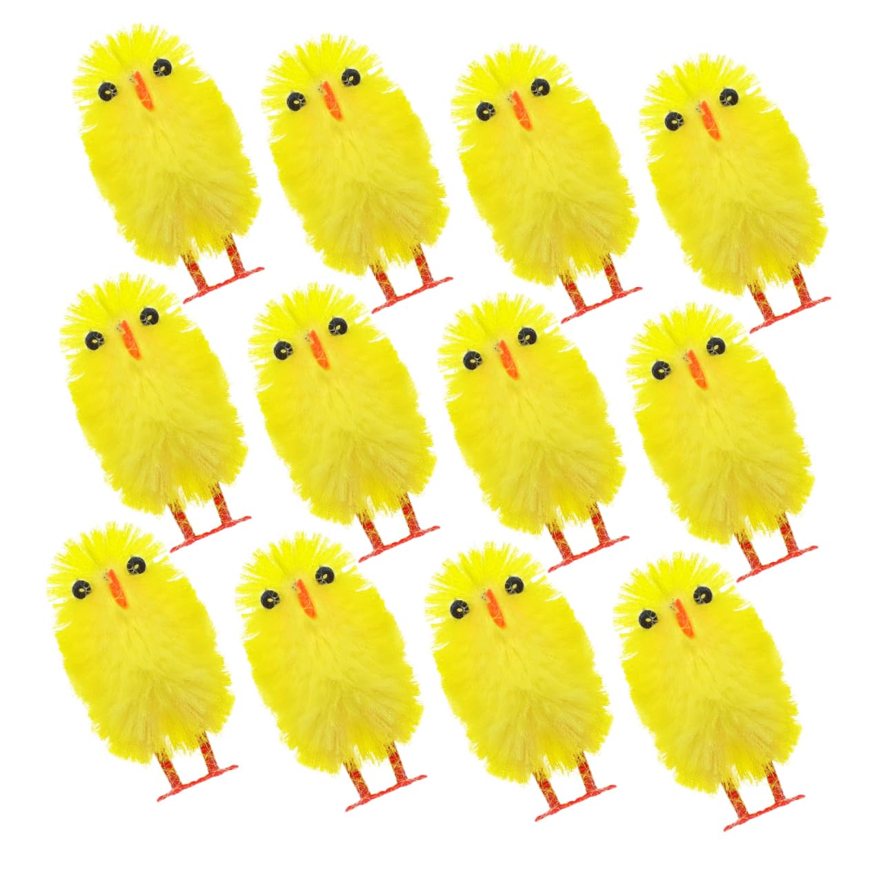 Mini Poussins de Pâques colorés pour vos ateliers DIY en famille et décoration de table festive