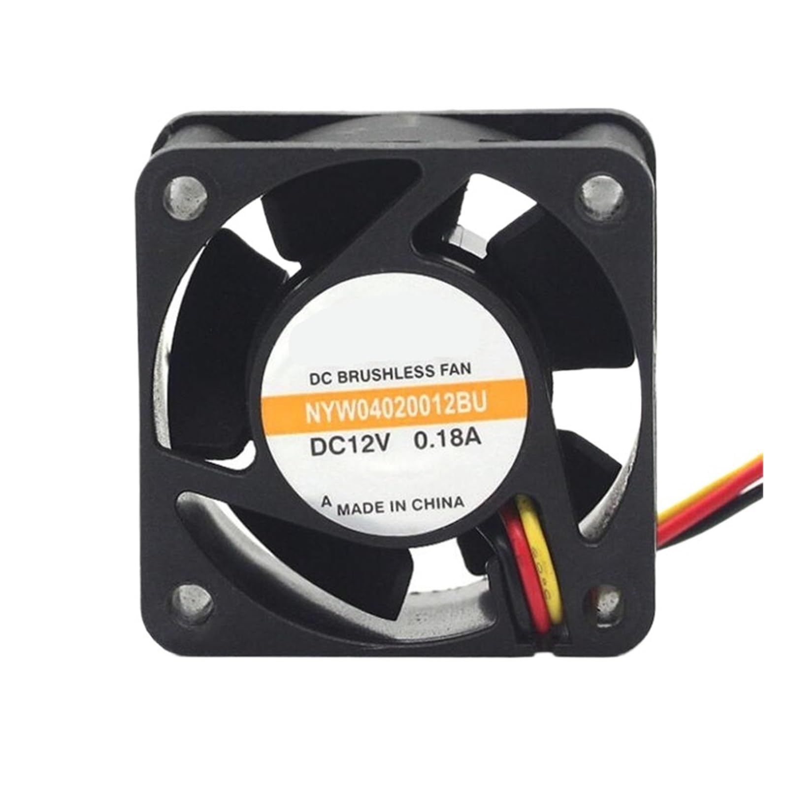 TYHUJKKL Nyw04020012bu 4cm 4020 12V 0.18A three-wire cooling fan