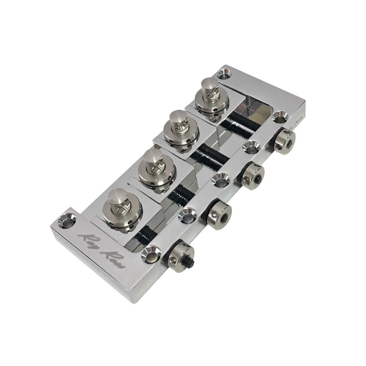 Buy Ray Ross SaddleLess 4String Bass Bridge (Chrome) Online at