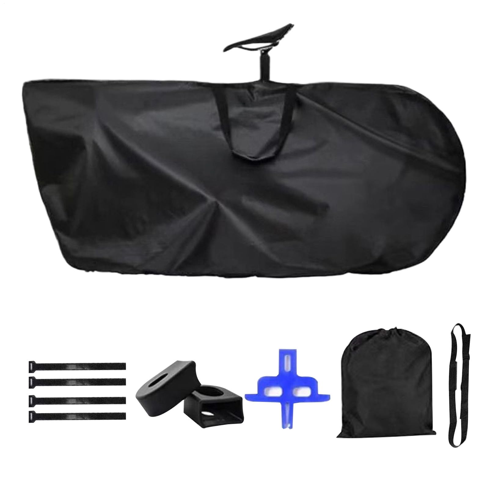Sac de transport pour vélo - Housse de rangement étanche et portable pour voyage