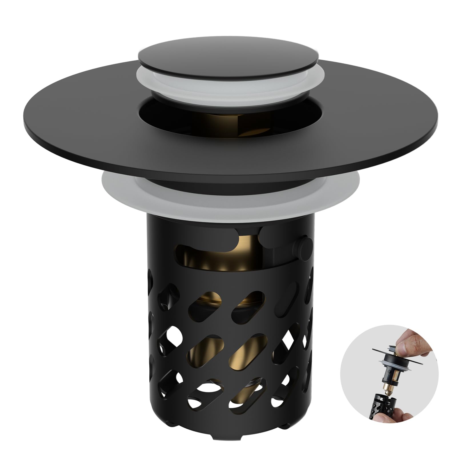iFealClear Universal Sink Stopper