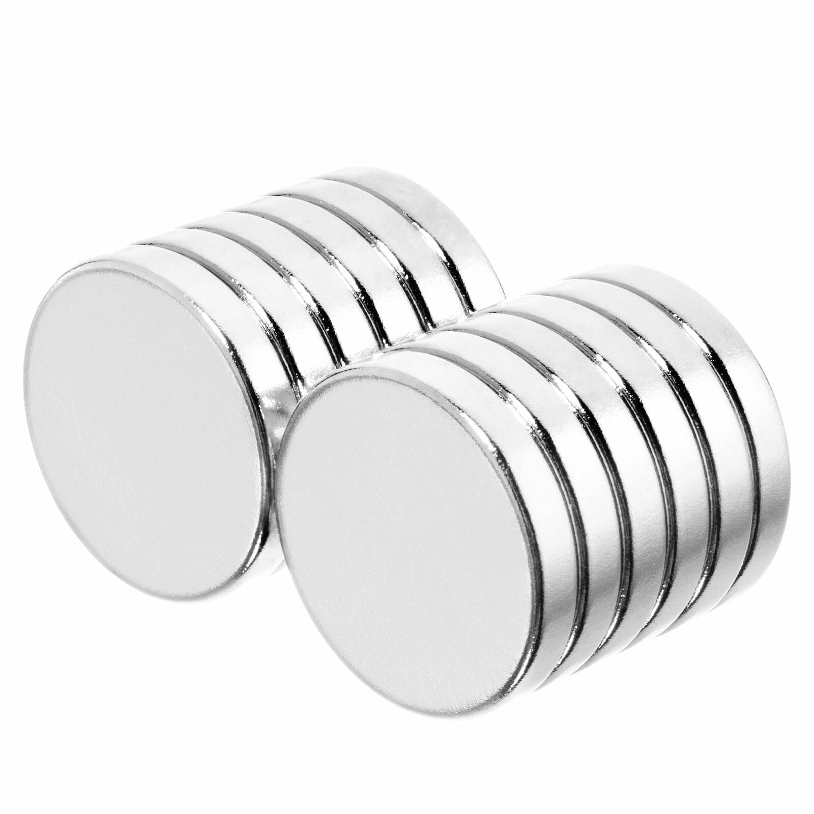 3/4 x 1/8 Inch Strong Neodymium Rare Earth Disc Magnets N52 (12 Pack)