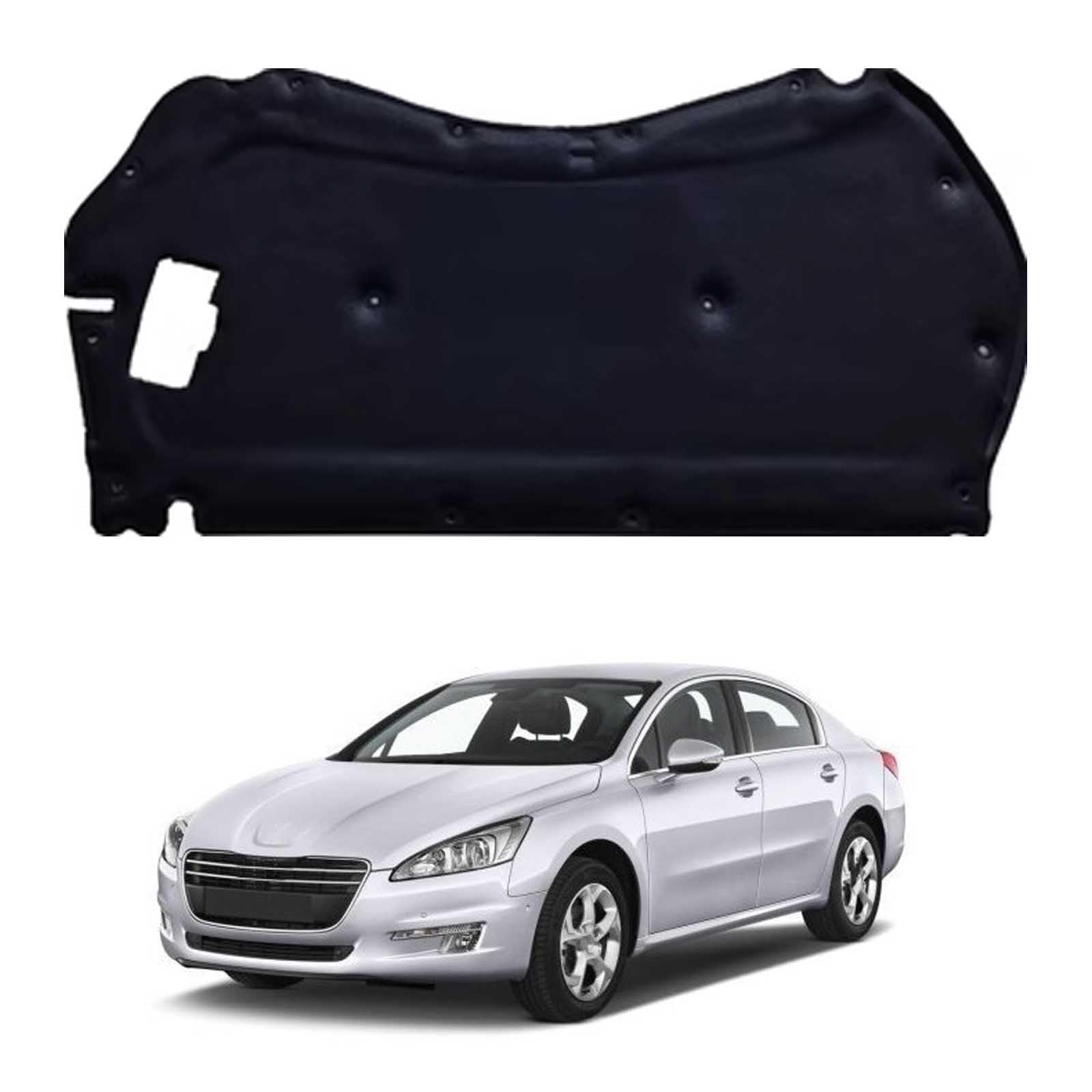Coussin d’isolation capot moteur Peugeot 508 en coton ignifugé haut de gamme