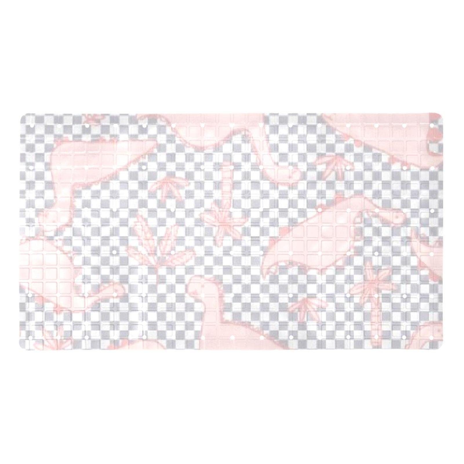 Tapis de douche antidérapant pour le bain des enfants avec motif dinosaure amusant