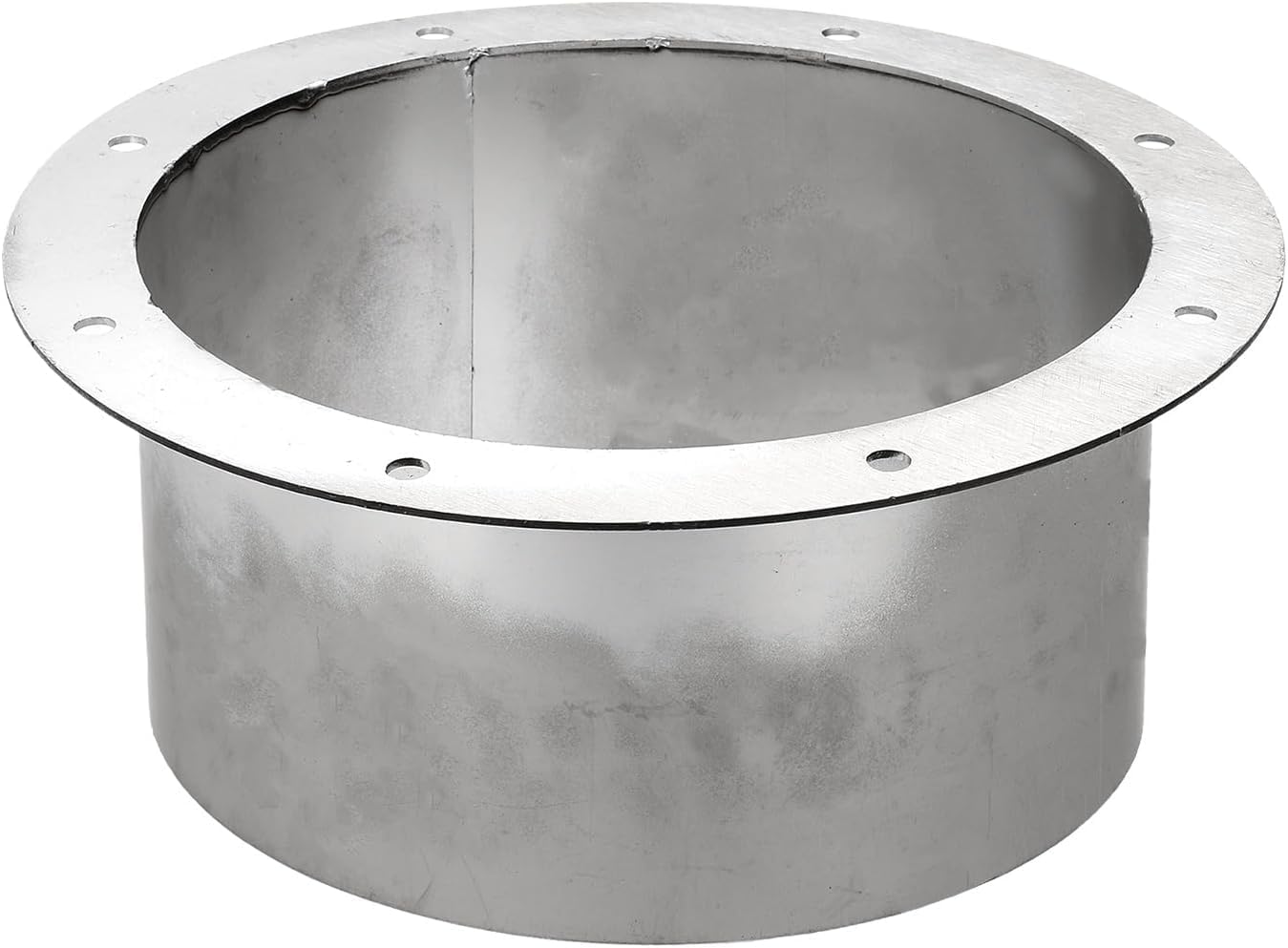 Collier d'échappement en acier inoxydable étanche pour évacuation de hotte