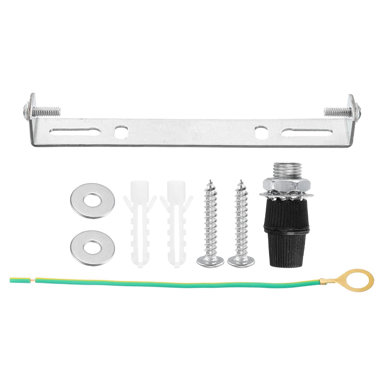 TOP-VIGOR 1Set Light Fixture Ceiling Bracket, 120mm Ceiling Light Plate Kit