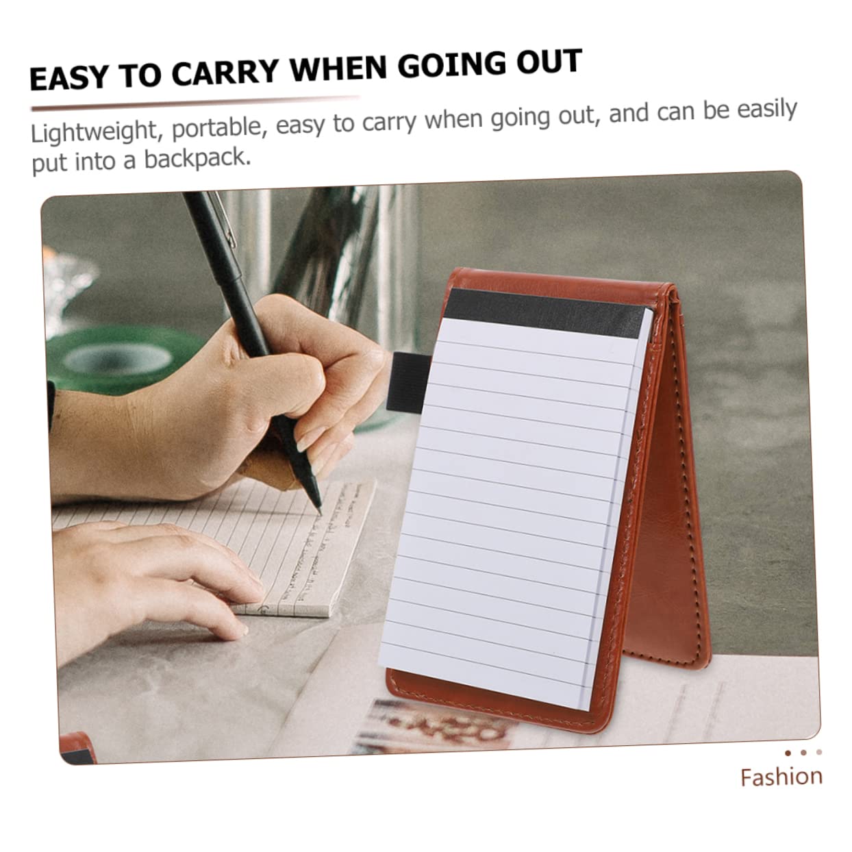 jojofuny 6stücke Mini Notizbuch Pu Multifunktionales Notizbuch Für Büro Und Kreative Planung Und Tagebuchführung Schwarz Und Braun