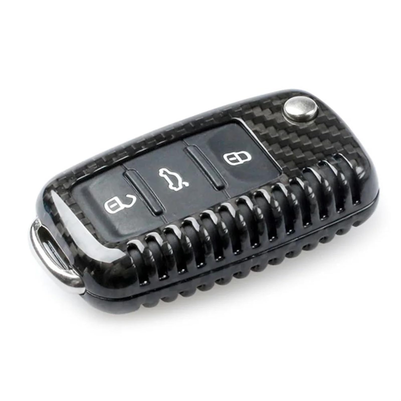 Custodia per Chiave Auto per VW Golf Passat Beetle Jetta,Guscio Chiave Auto Telecomando Ricambio Chiave Urti Graffi Accessori