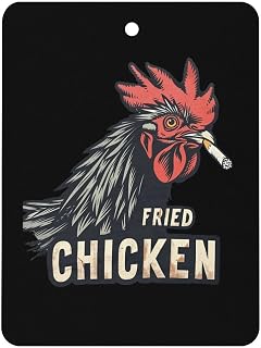 Fried Chicken Car Air Freshener Aromatherapy Tablets 1Pcs Hanging Fragrance Auto Interior Decoration Accessories