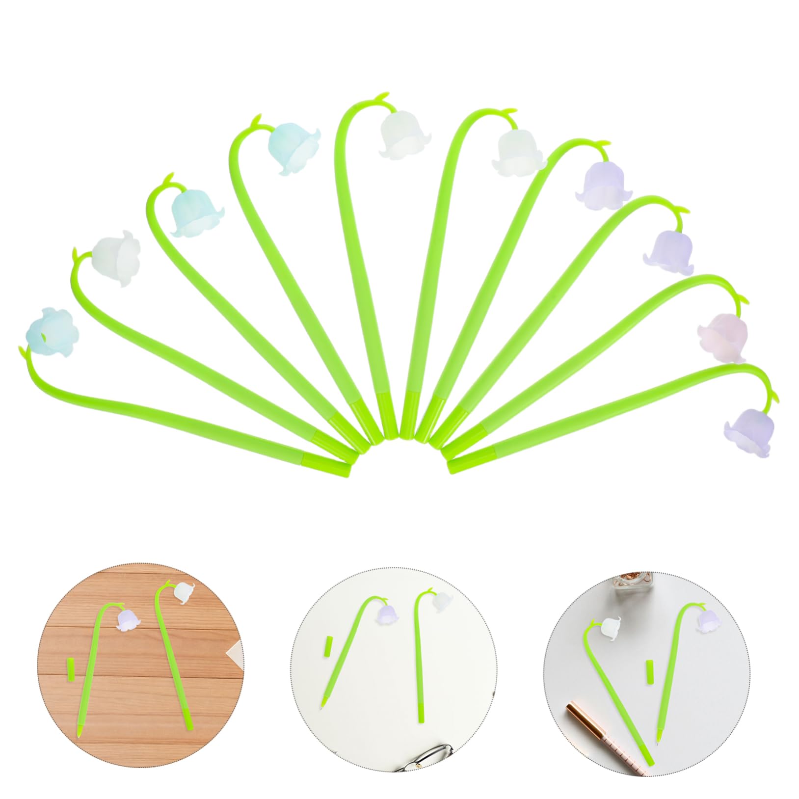 STOBOK 10pezzi Penne in Gel Per Scrivere Penne Per Studenti Cancelleria Per Studenti Accessori Per Scrittura Penna Gel Per Scrivere