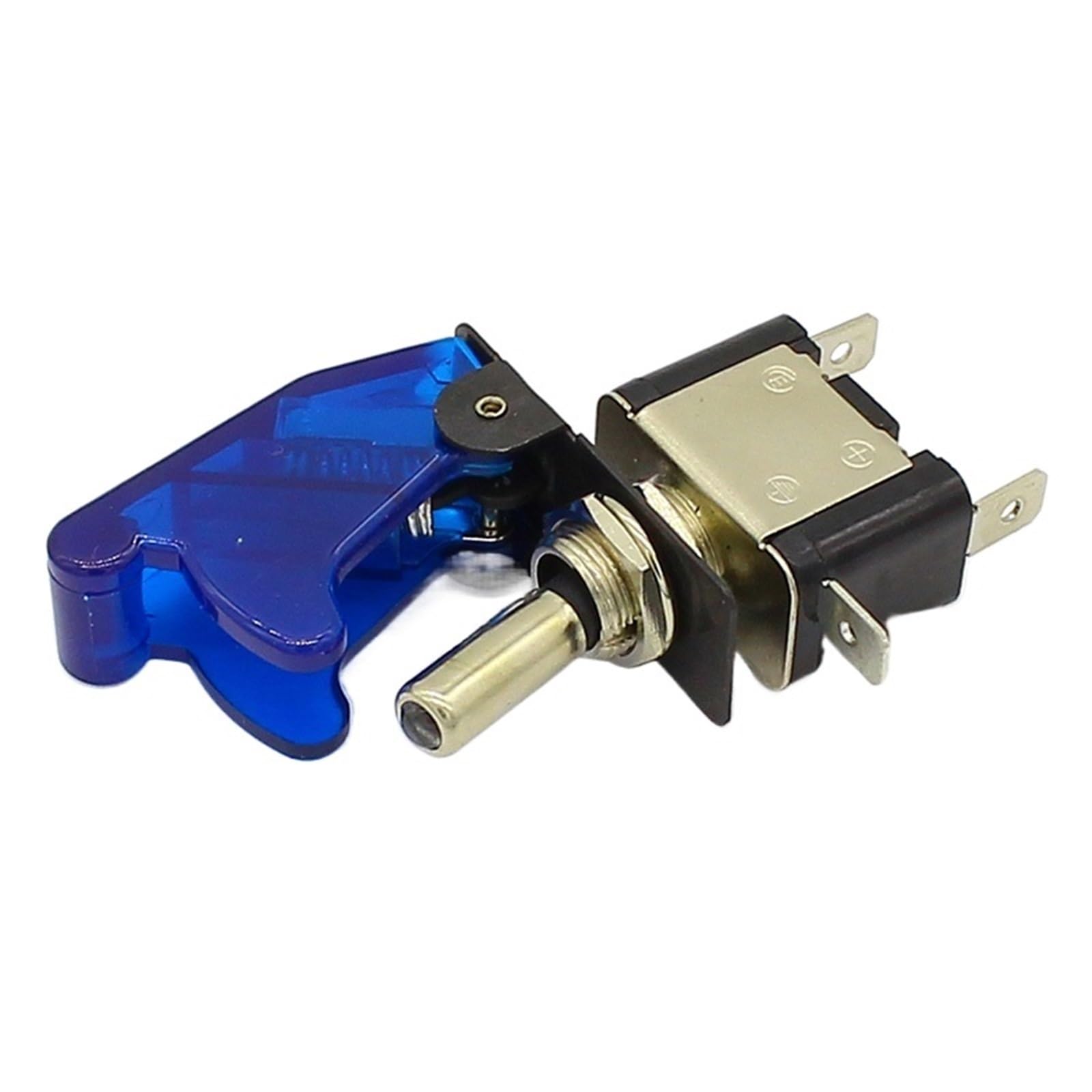 Bouton-poussoir LED jaune 12V 20A pour panneau de commande - 5